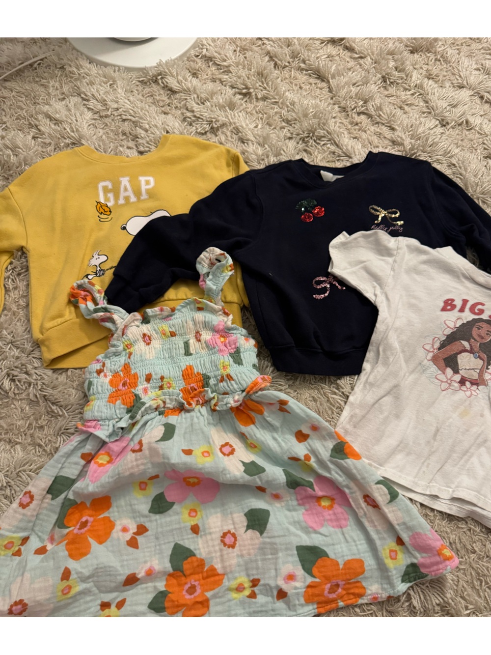 Gap, H&M, cat & jack toddler girl bundle.